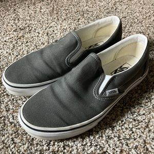 Grey Slip On Vans